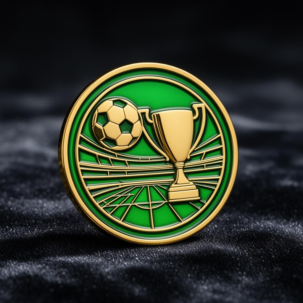 Brazil v Haiti coin