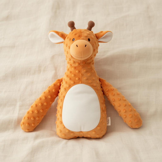 ELARA Core Edition - Giraffe sleep companion on linen